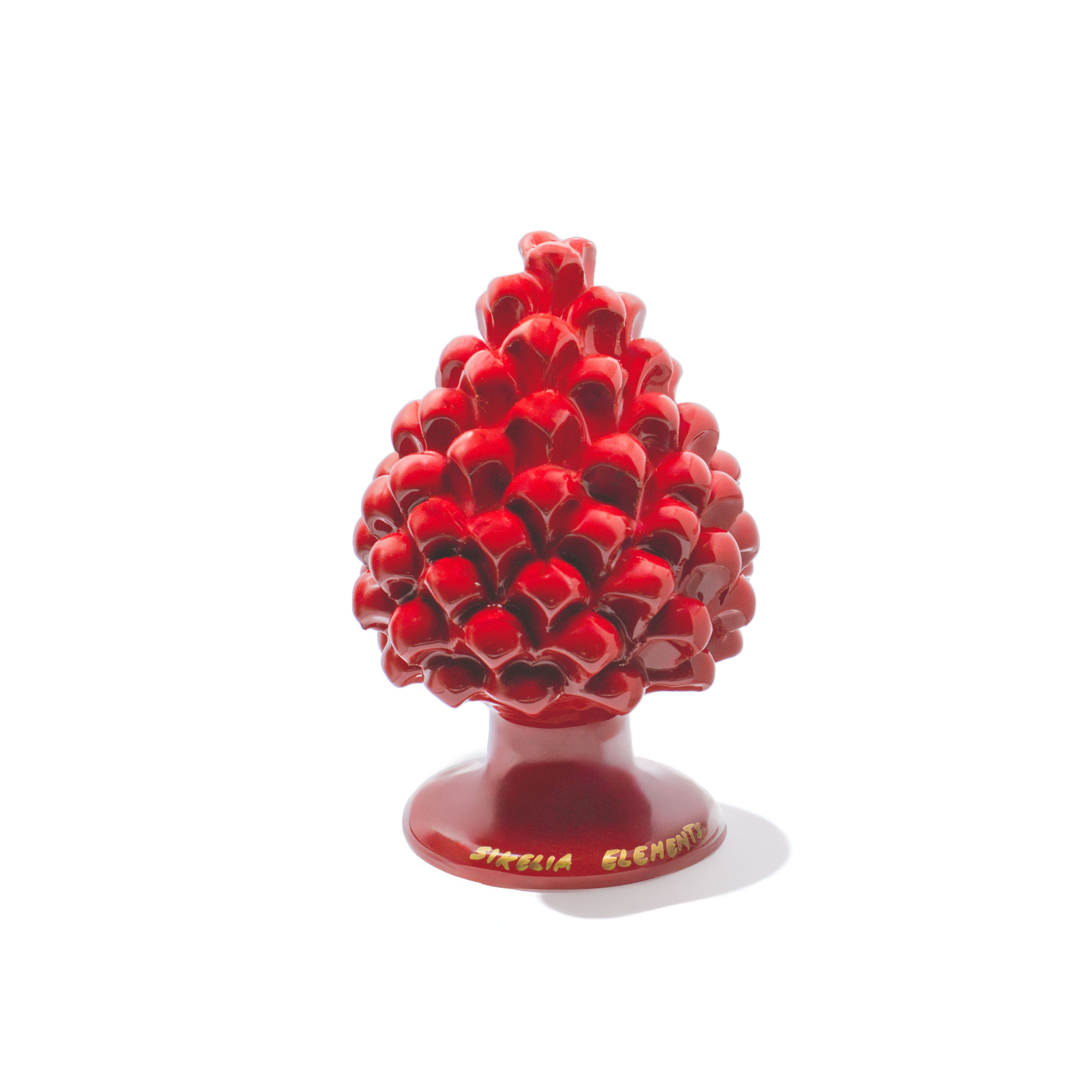 Sicilian ceramic pine cone